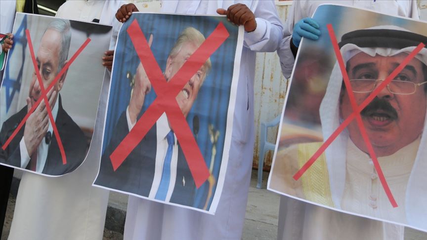 Arap dünyasındaki siyasi hareketler, Bahreyn'in İsrail ile normalleşmesini kınadı