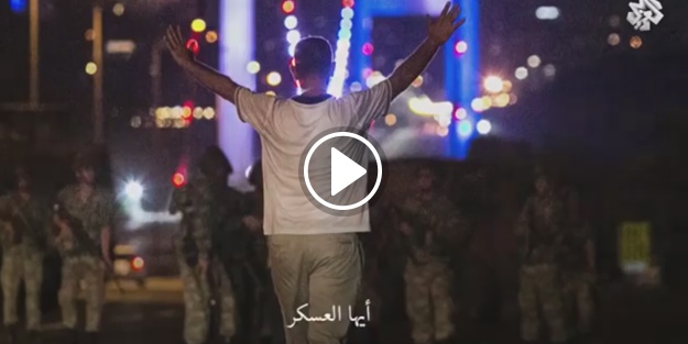 Arap kardeşlerimizin hazırladığı darbe klibi!