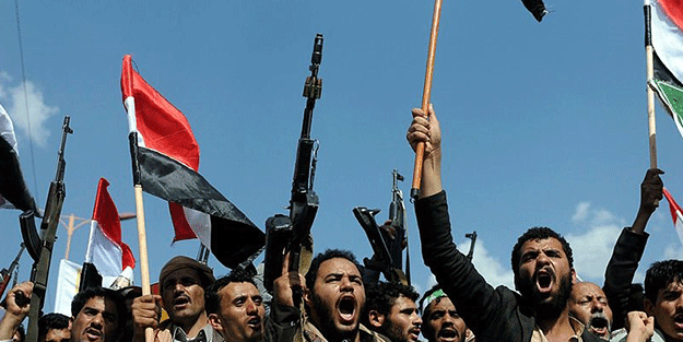 Arabistan Husilerin Sana'daki gizli noktalarını vurdu