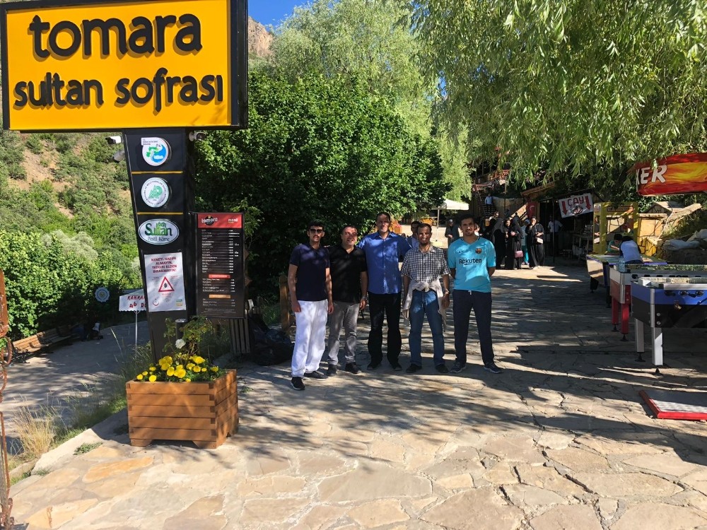 Arap turistler akın akın Tomara Şelalesine geliyor 