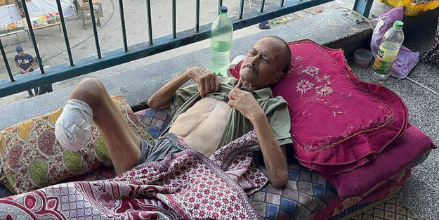 Arap ülkelerinden Mısır'da mahsur kalan Filistinli kanser hastaları yardım bekliyor