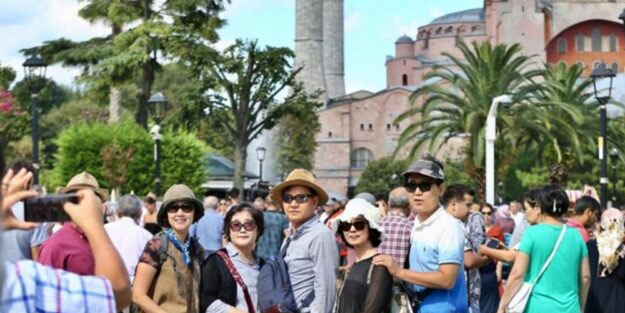 Arap turist azalırken, Çin yüzde 102 artışla ilk sırada