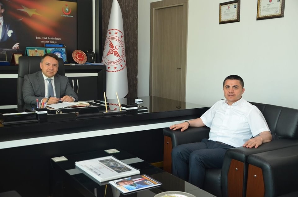 Arayıcı, Sarıfakı ile döner sermayeleri görüştü 