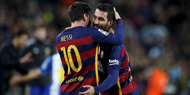 Arda girdi Messi çıktı ortalık karıştı