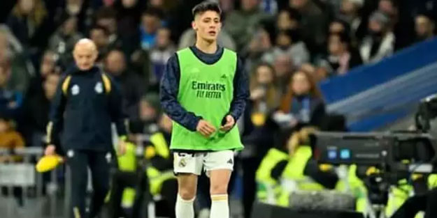 Arda Güler sonunda sahaya çıktı