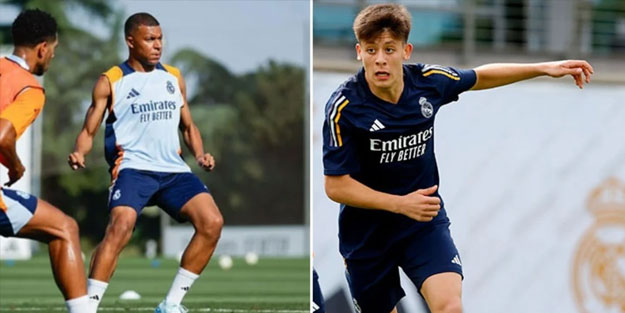 Arda Güler'in performansını gören Mbappe, daha fazla dayanamayıp antrenmanı yarıda bıraktı