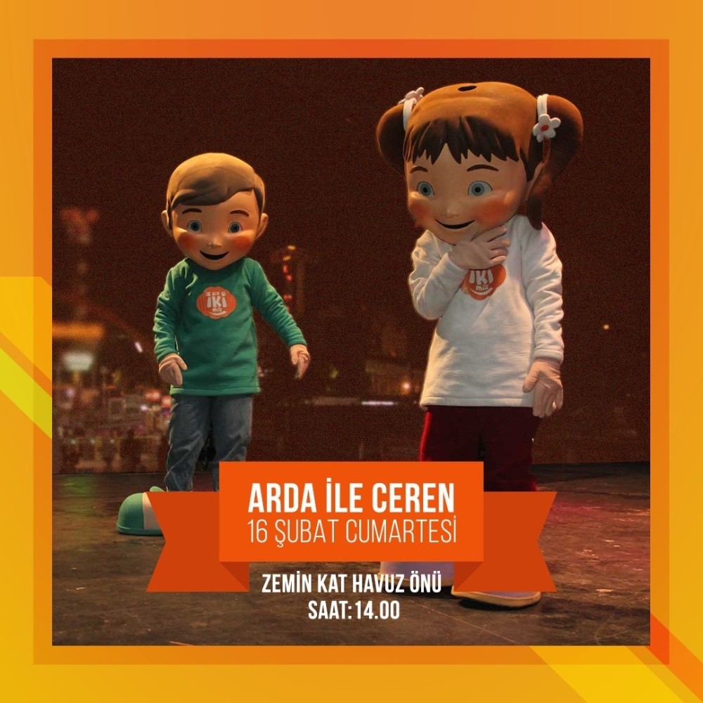 Arda ile Ceren İstanbul’da çocuklar ile buluşuyor 