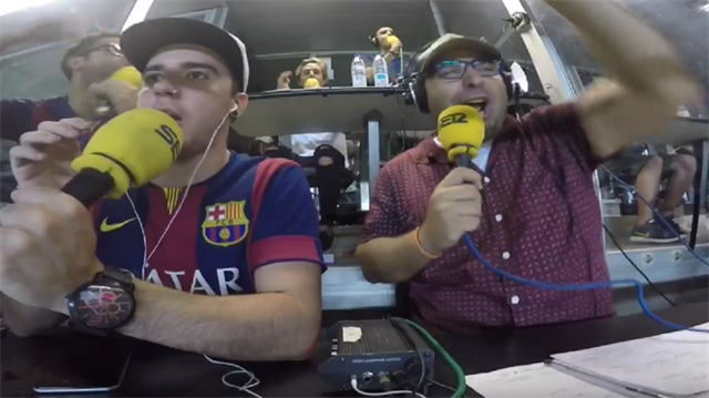 Arda Turan attı, Katalan spiker çıldırdı