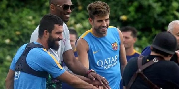 Arda Turan ile Kobe Bryant bir araya geldi