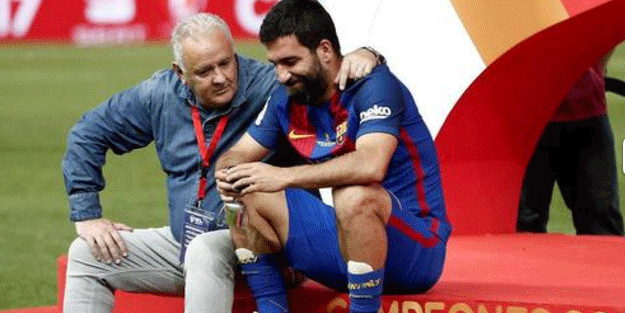 Arda Turan'ı teselli eden kişi bakın kim çıktı!