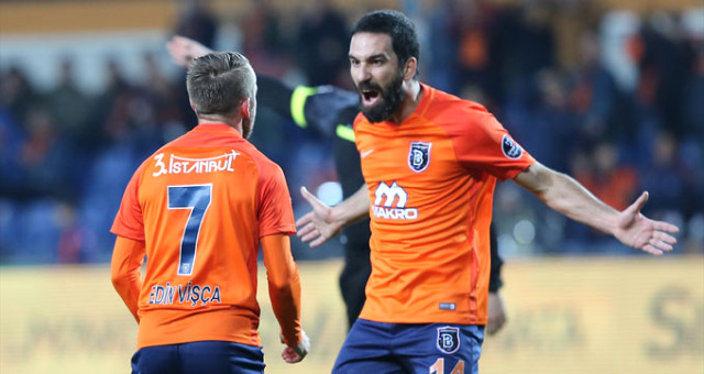 Arda Turan'ın gecesinde Başakşehir kazandı