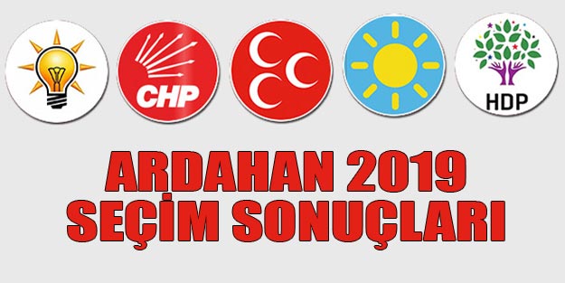 Ardahan yerel seçim sonuçları 2019 | Ardahan ilçeleri yerel seçim sonuçları
