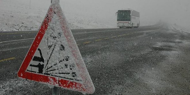 O ilde mevsimin ilk karı yağdı