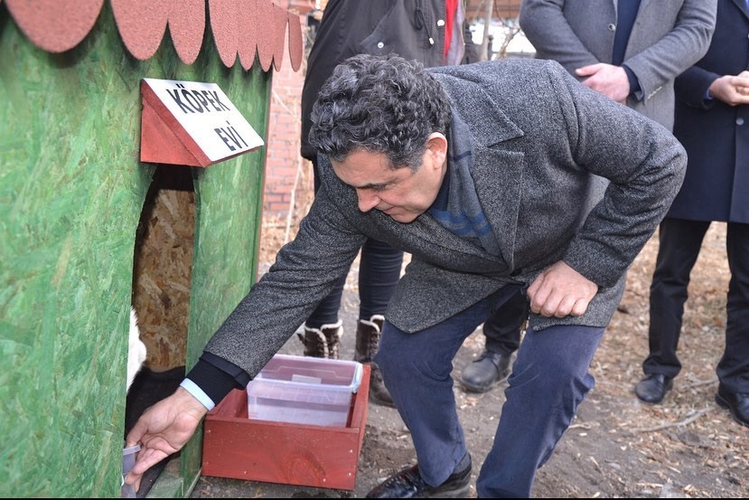 Ardahan’da artık sokak hayvanlarının da evi var 