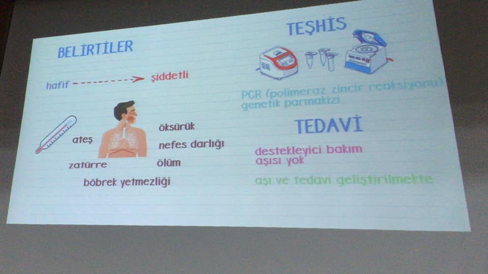 Ardahan’da coronavirüs (COVID-19) eğitimi 