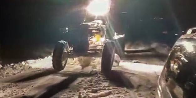 Ardahan'da tipide mahsur kalanlar kurtarıldı