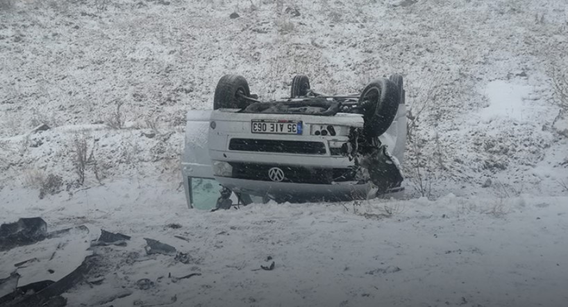 Ardahan'da yoğun kar ve sis kazaya neden oldu: Bilanço yükseliyor!