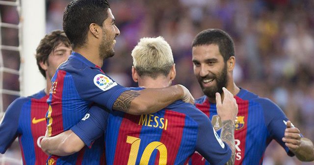 Ardalı Barcelona'dan Sampdoria'ya 3 gol geldi