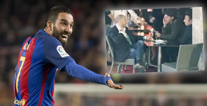 Arda'nın menajeri Inter yöneticisi ile görüştü