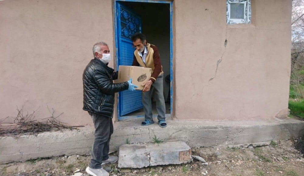 Arguvan Belediyesi, yaşlıların ihtiyaçlarını karşılıyor 