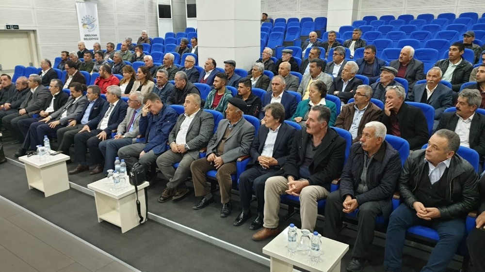 Arguvan Doğal Tarımsal Kalkınma Kooperatifi kongresi yapıldı 