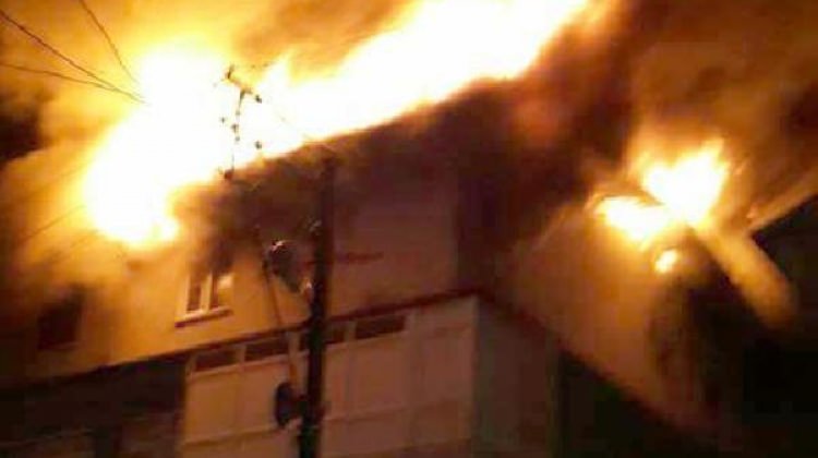 Arhavi’de korkutan yangın