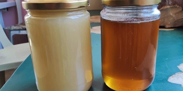 Arıcı gözlerine inanamadı! Böyle bir bal daha önce olmadı