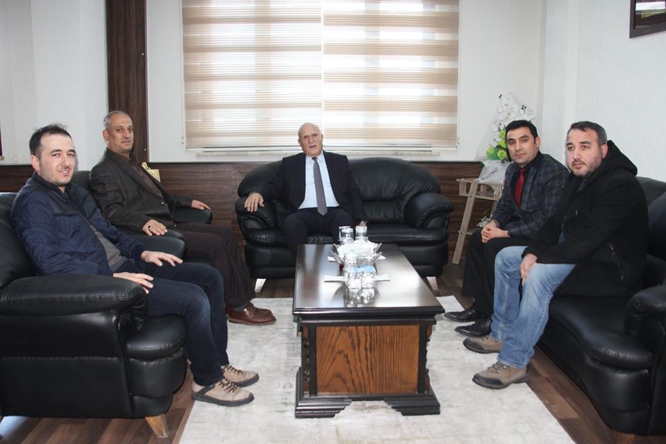 Arif Akcan’dan Başkan Pekmezci’ye ziyaret 
