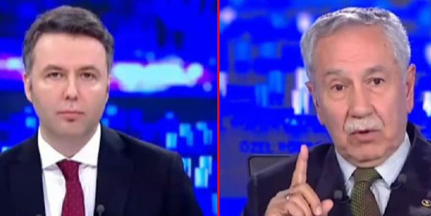 Arınç, Babacan ve SİHA sorusunu duyunca sunucuya müdahale etti