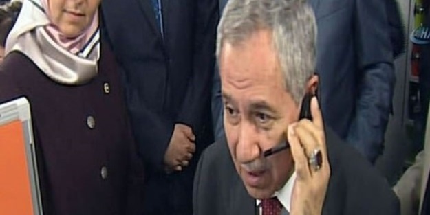 Arınç'ı dehşete düşüren telefon!