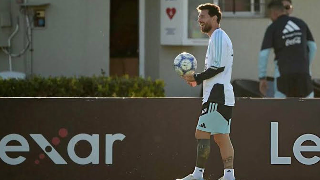 Arjantin Milli Takımı’yla son antrenmanına çıktı! Messi için bir devrin sonu