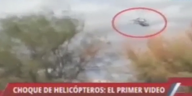 Survivor ekibi taşıyan helikopter böyle yere çakıldı!