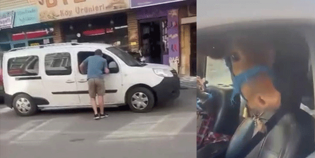 Arka koltuktan dana çıktı