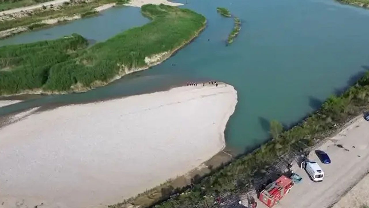 Arkadaşlarının gözleri önünde akıntıya kapıldı! Aksu Çayı’nda acı son