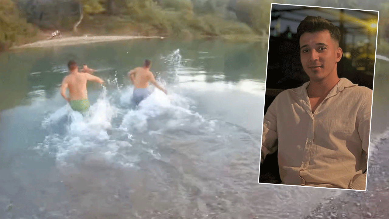 Arkadaşlarının gözü önünde hayatını kaybetti