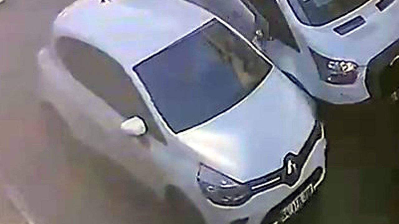 Arkasına bile bakmadan böyle kaçtı