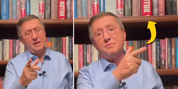 Arkasına Nutuk'u koyup, parmak sallayarak özür diledi! Türkkan'dan özür mesajı!