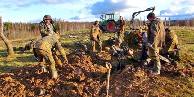 Arkeologlar kazı yaptıkları yerde bakın ne buldular...
