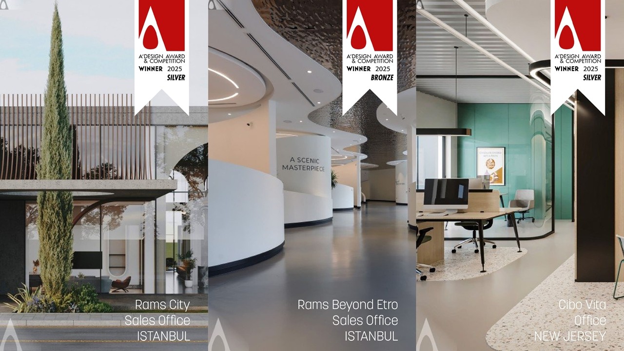 Arkıteam'e İtalya'dan 3 yeni tasarım ödülü!