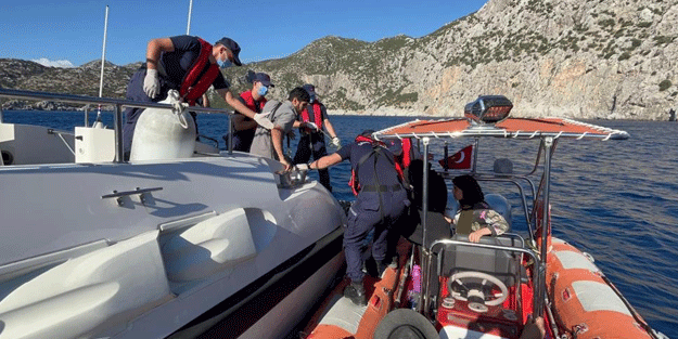 Armella'da 5 göçmen yakalandı