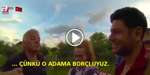 Türkiye'ye selam yollasın diye kameralar çevrilince bakın neler söyledi