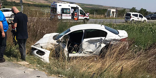 Arnavutköy'de feci kaza! Yaralılar var