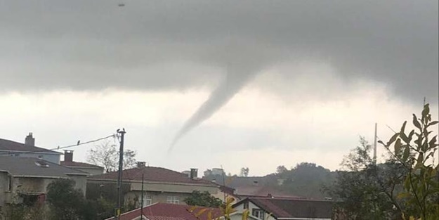 Arnavutköy'de korkutan görüntü!