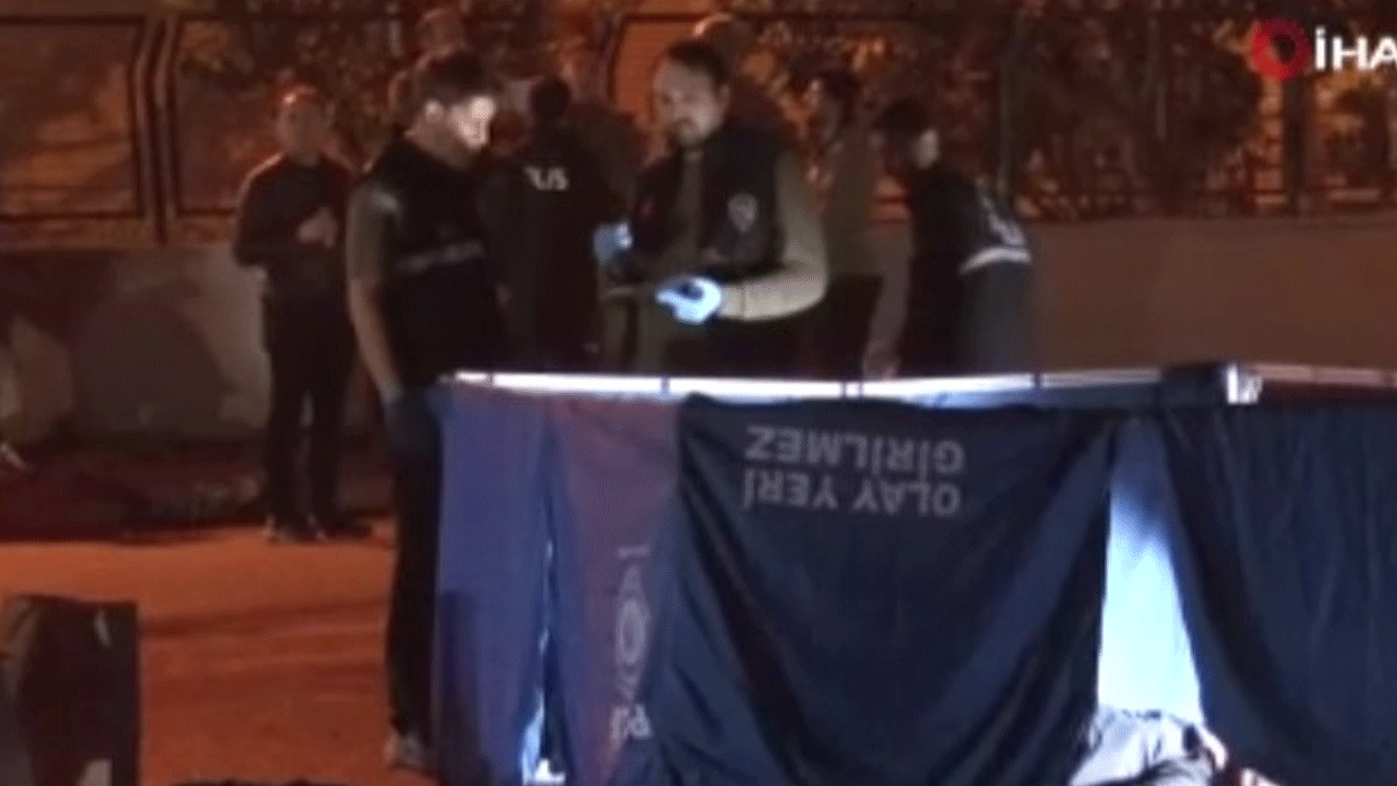 Arnavutköy'de polis yeleği giymiş kişi öldürüldü!