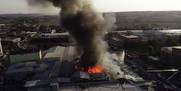 Arnavutköy'de yangın! Çok sayıda itfaiye sevk edildi