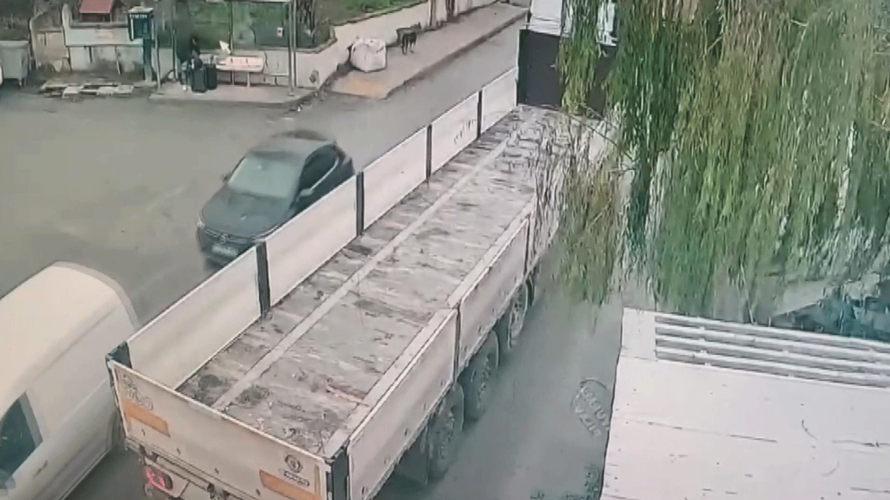 Arnavutköy'deki korkunç anlar kamerada