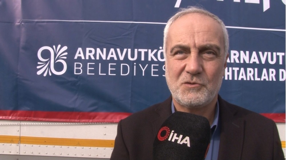 Arnavutköy’den Elazığ’daki depremzedelere yardım eli 