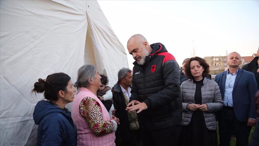 Arnavutluk Başbakanı Edi Rama: Türkiye'nin yardımları hiçbir zaman unutulmayacak