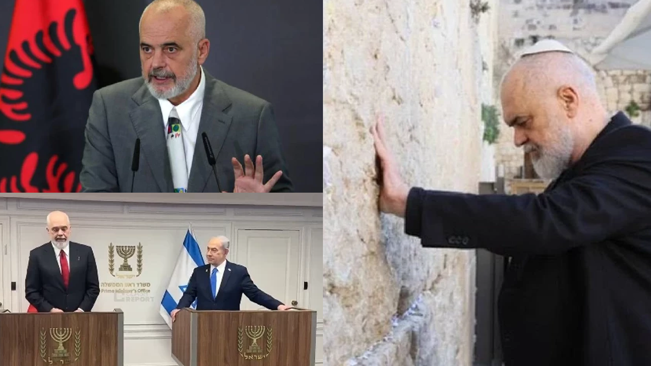 Arnavutluk Başbakanı’nın içinden siyonist çıktı! Bakın ne ile övündü