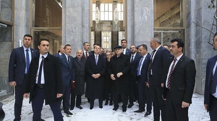Arnavutluk Cumhurbaşkanı'ndan TBMM'ye ziyaret